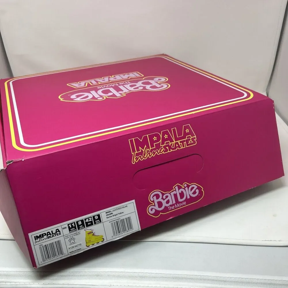 Empty Box Barbie The Movie x Impala Skates - Only Original Pink Collection Box